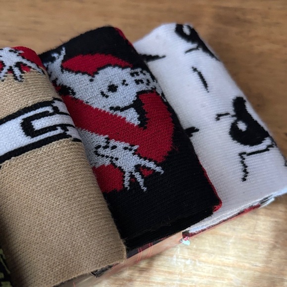 Men's SZ 8-12 Ghostbuster Casula Crew Socks (6 pairs) GIFT NEW - Picture 4 of 10